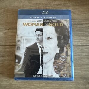 Woman in Gold Blu-Ray Digital HD‎ Helen Mirren 2015 Historical Drama New Sealed